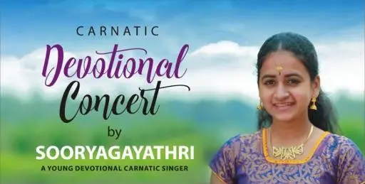 Atlanta Carnatic Devotional Concert by Sooryagayathri