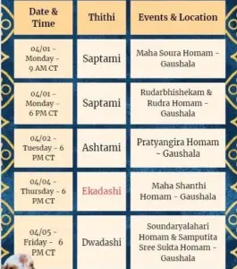 S3 Gaushala Events Calendar